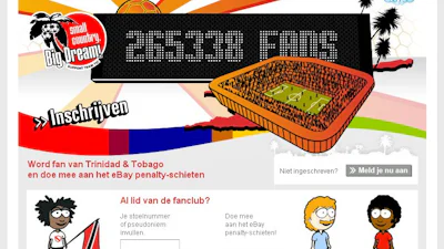 WK-gekte: online steun voor Trinidad en Tobago