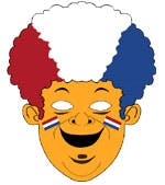 WK-gekte: webcammen met een digitaal oranje hoofd