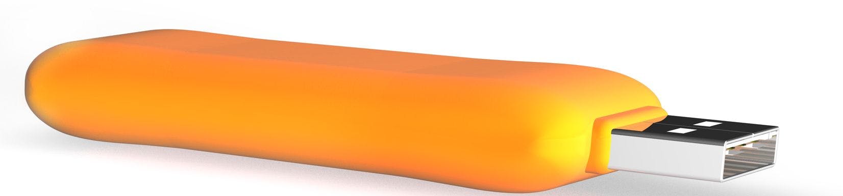 WK-gekte: zelfs usb gaat oranje