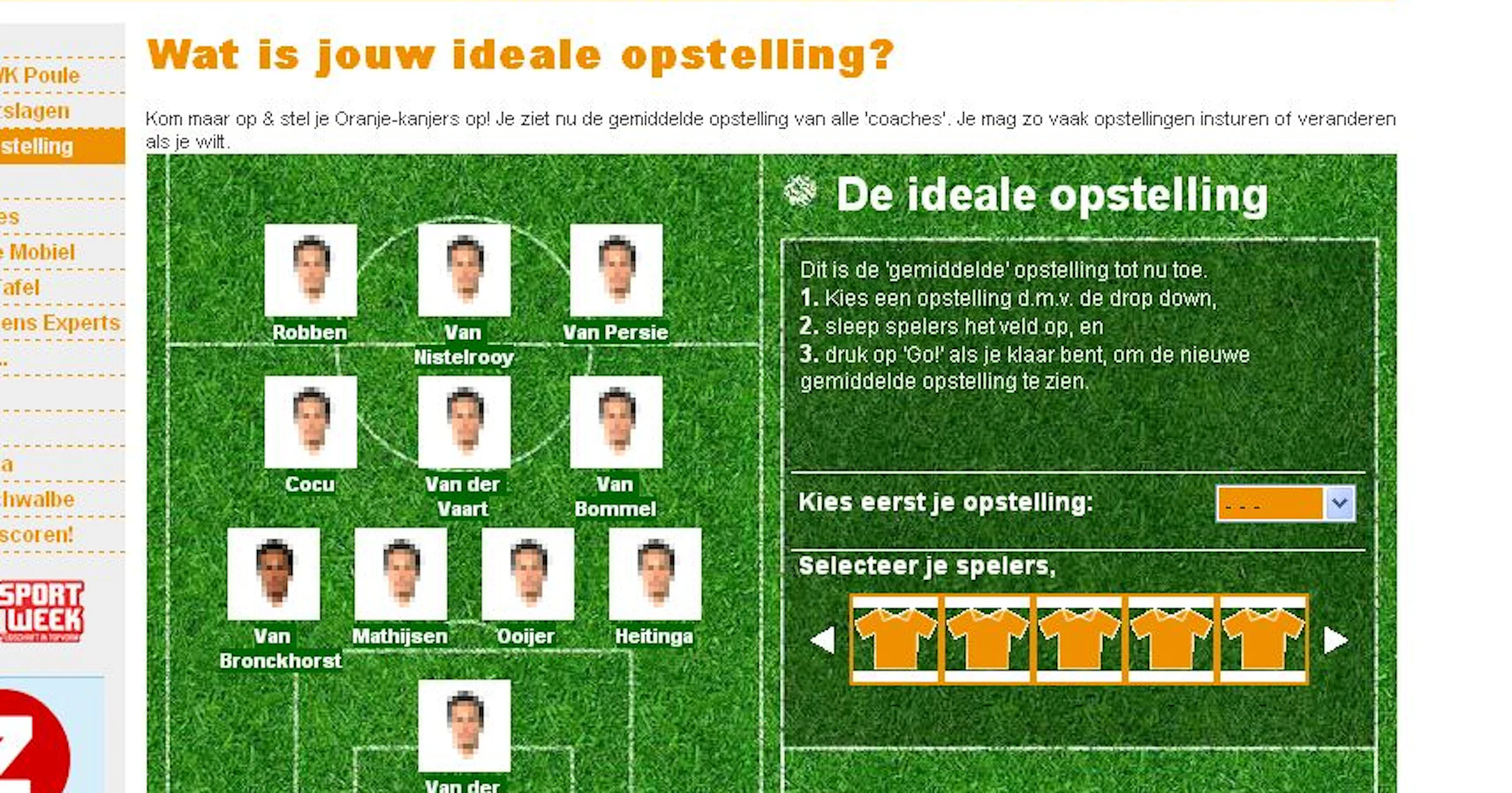 WK-gekte: online coach wil vaste krachten in basis