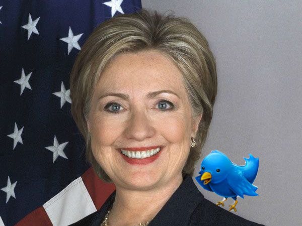 Hillary Clinton juicht Twitter in Iran toe