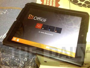 Microsoft Office app voor iPad op de foto [UPDATE]