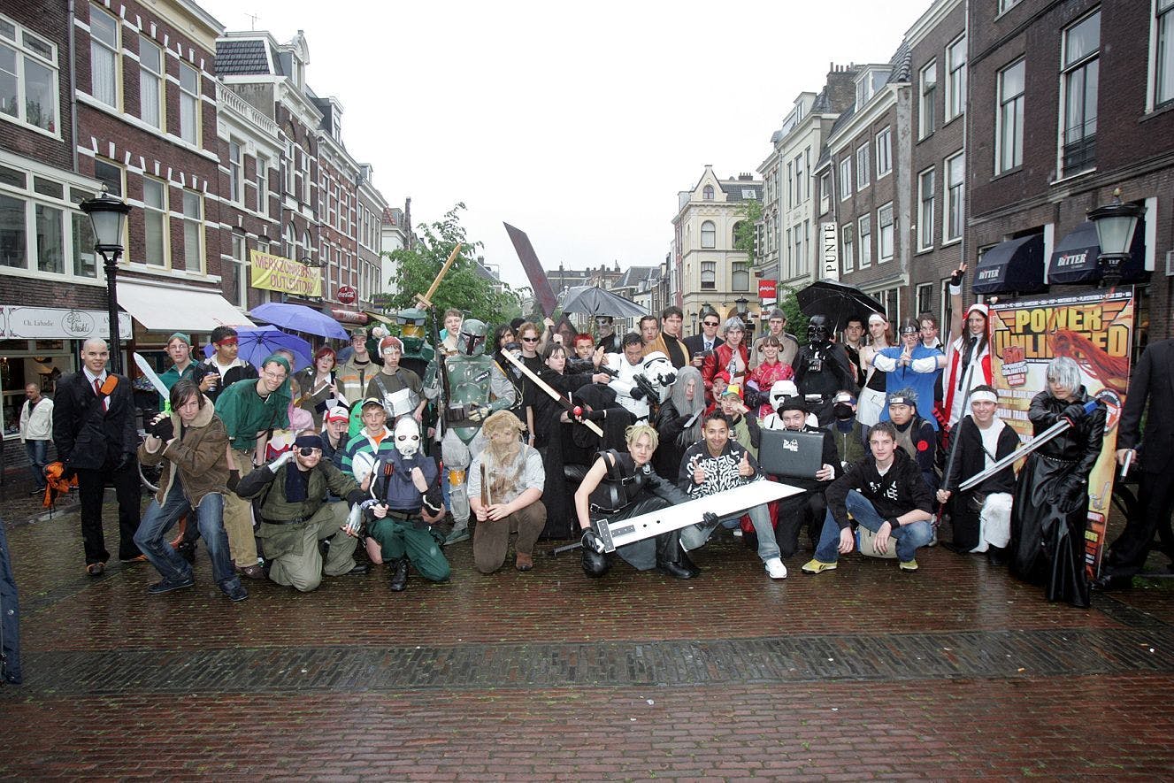 Verkleedfeest voor gamers een succes