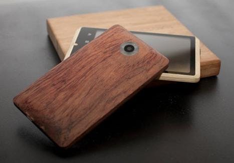 ADzero: Smartphone van bamboe
