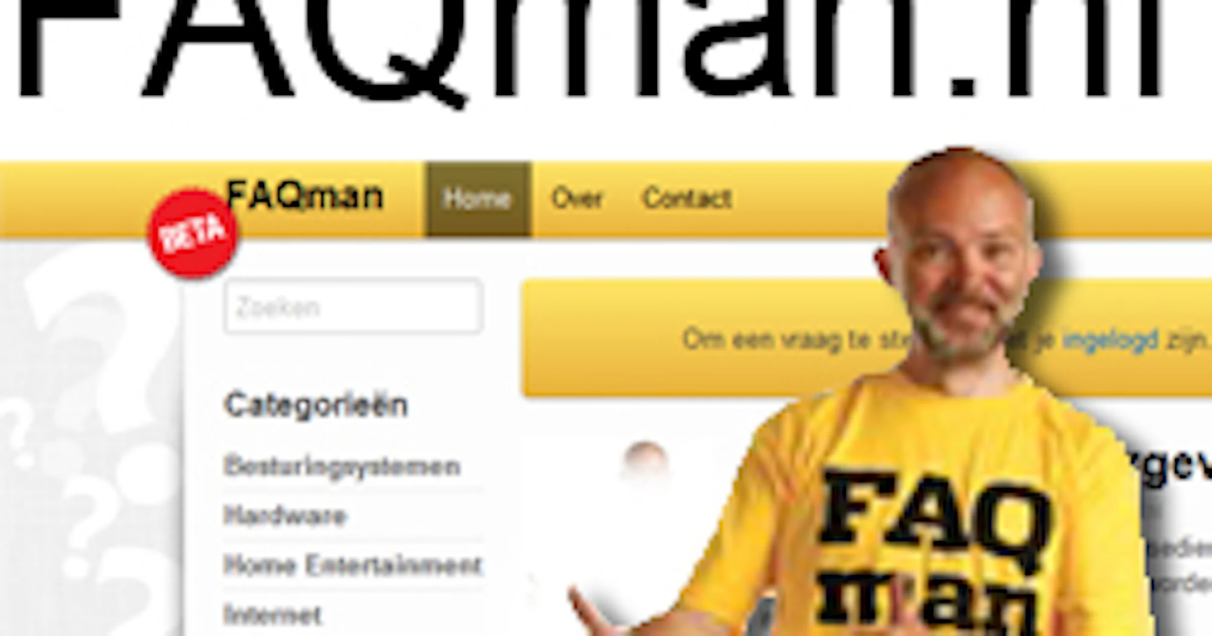 FAQman.nl gelanceerd: het antwoord op digitale vragen