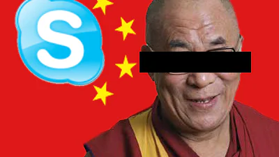 Skype censureert 'Dalai Lama'