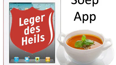 Leger des Heils trakteert op soep-app