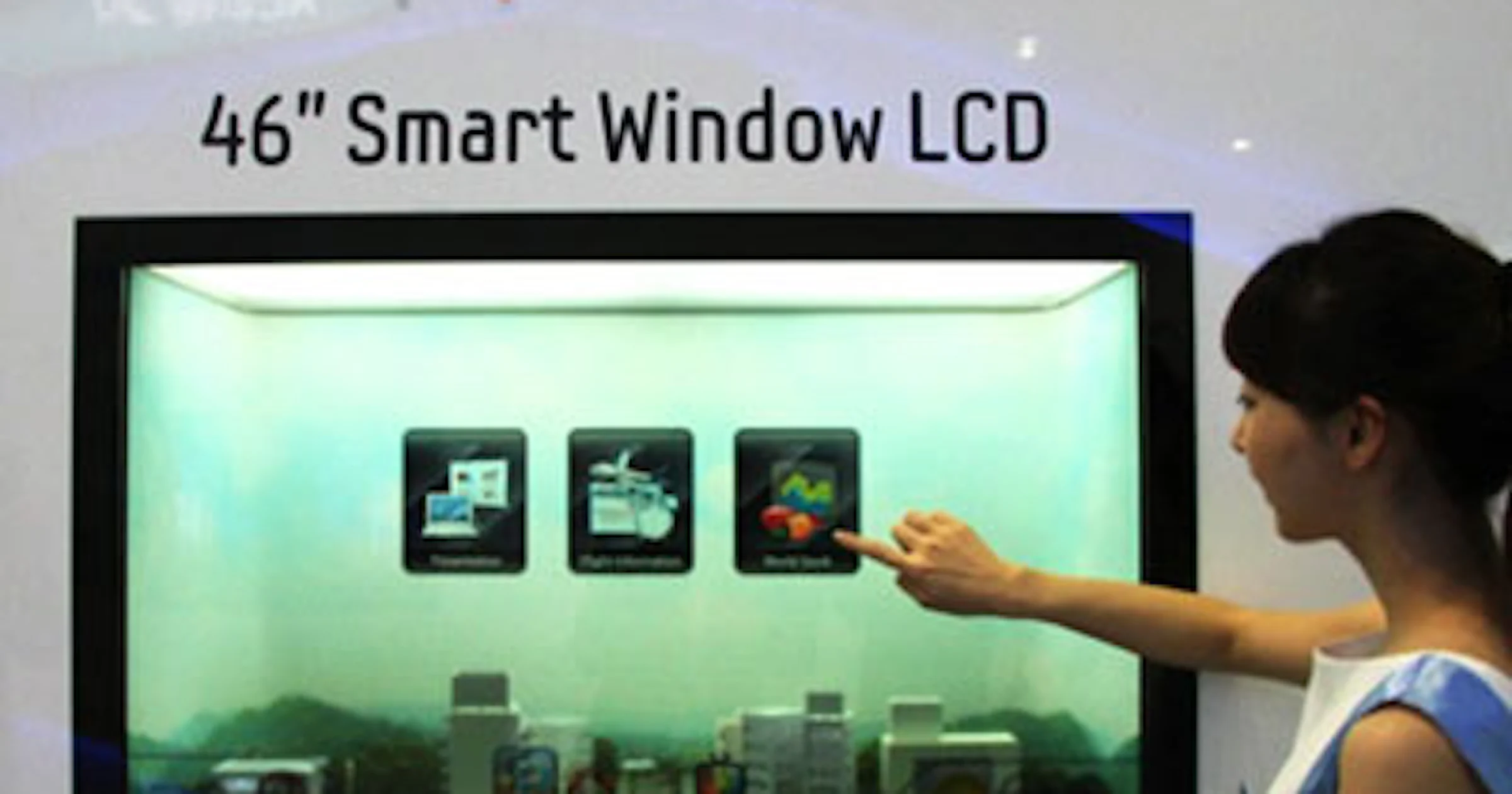 Samsung toont transparant LCD-scherm