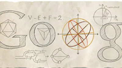 Leonhard Euler Google Doodle