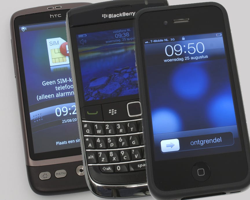 Nederlander gebruikt maar 45% capaciteit smartphone
