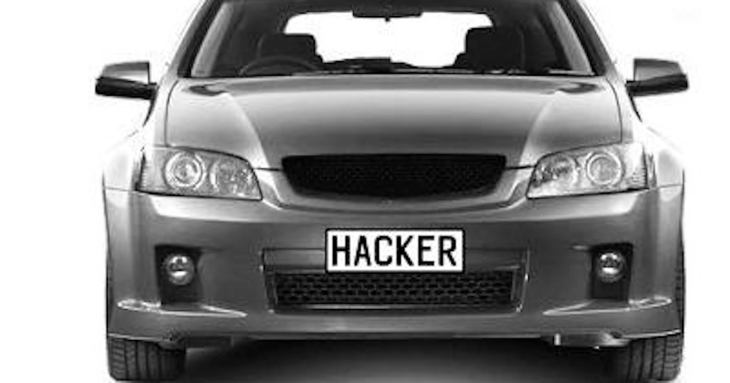 Hacker-nummerbord voor eigenaar MegaUpload.com