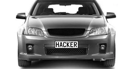 Hacker-nummerbord voor eigenaar MegaUpload.com