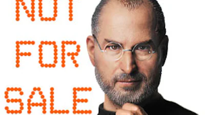 Steve Jobs-pop verboden
