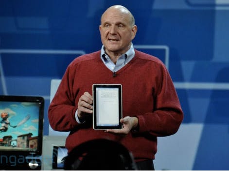 Microsoft probeert het mogelijk weer met tablets
