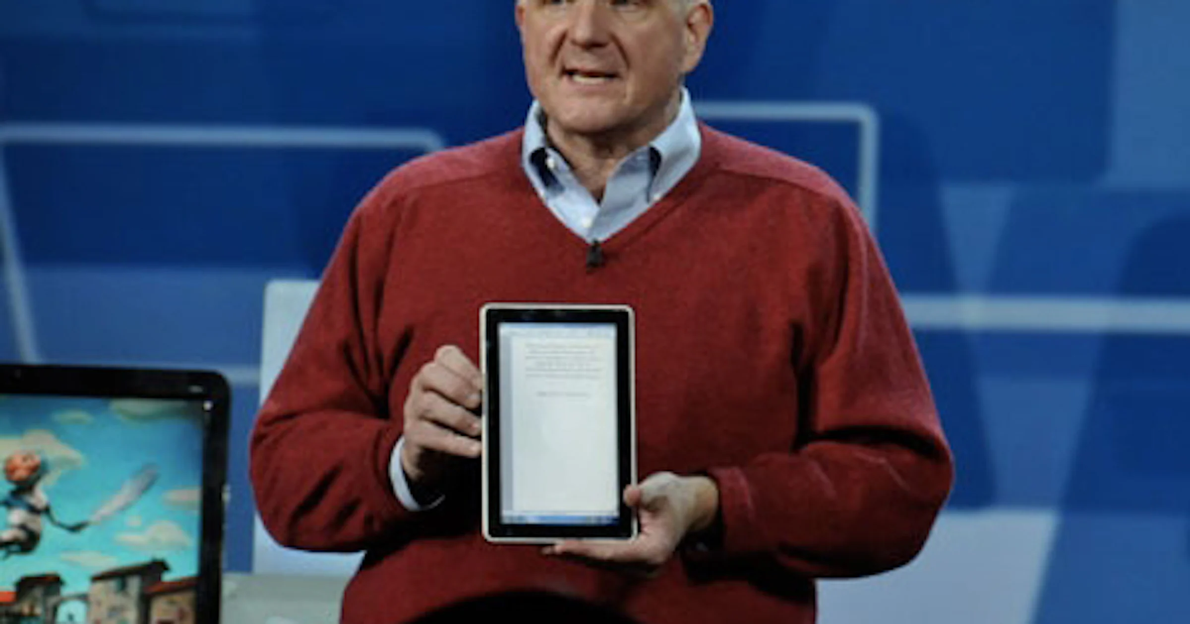 Microsoft probeert het mogelijk weer met tablets