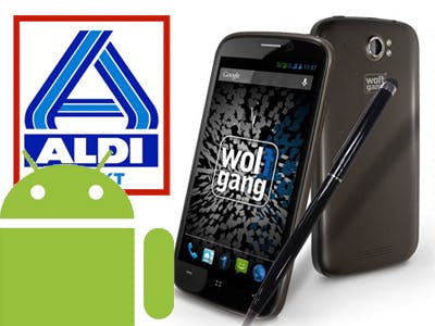 Aldi Wolfgang AT-AS53N phablet op 6 april