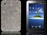 Exclusieve Samsung Galaxy Tab met Swarovski kristallen
