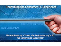 Intel zet hoog in op ultrabook