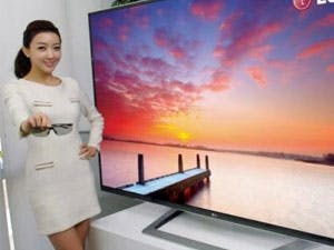 LG 84-inch 3D UD tv is 4x scherper dan Full HD
