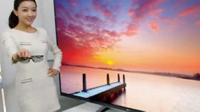 LG 84-inch 3D UD tv is 4x scherper dan Full HD