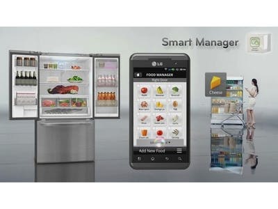Huishoud-app: LG bedient koelkast met smartphone