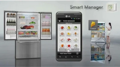 Huishoud-app: LG bedient koelkast met smartphone