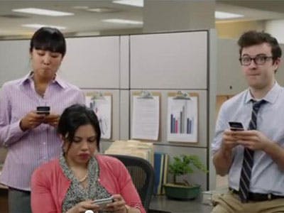 BlackBerry Torch 4G-reclame lijkt parodie