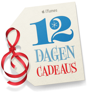 Apple’s iTunes  12 dagen cadeaus