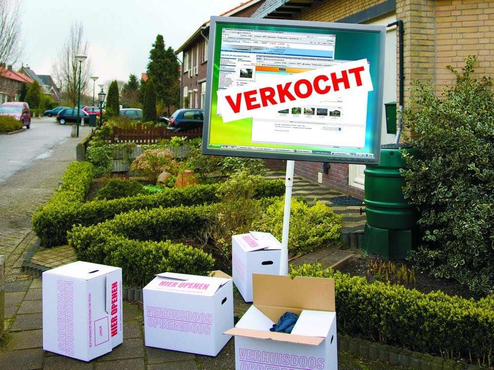 Makelaar moet concurreren met sociale media
