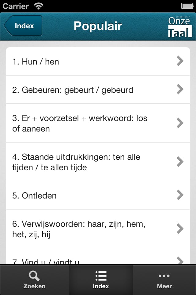 Onze Taal