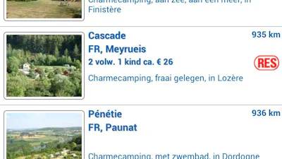 ANWB Camping App