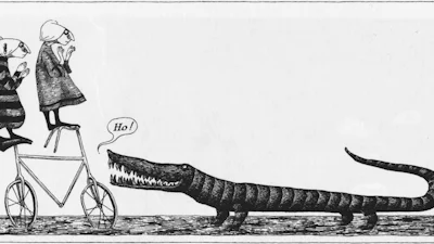 Edward Gorey Google Doodle