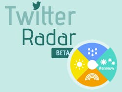 Twitter Radar: Buienradar via Twitter
