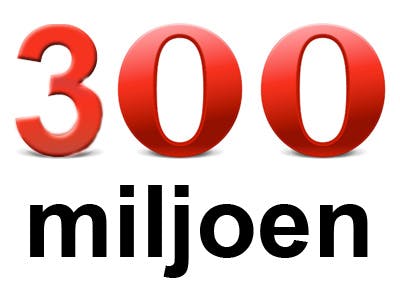 Opera mijlpaal: 300 miljoen gebruikers