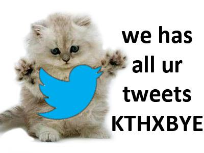 Lolcats nemen Twitter over