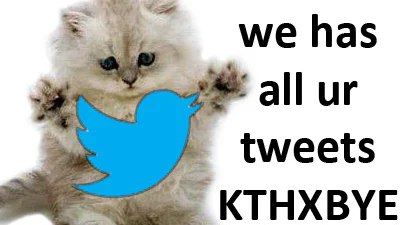 Lolcats nemen Twitter over