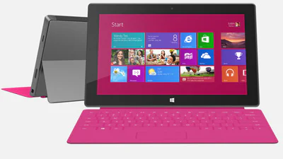 Surface RT in Amsterdamse Brandstore