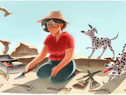 Mary Leakey Google Doodle