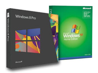 Windows 8 en XP: Marktaandeel stijgt