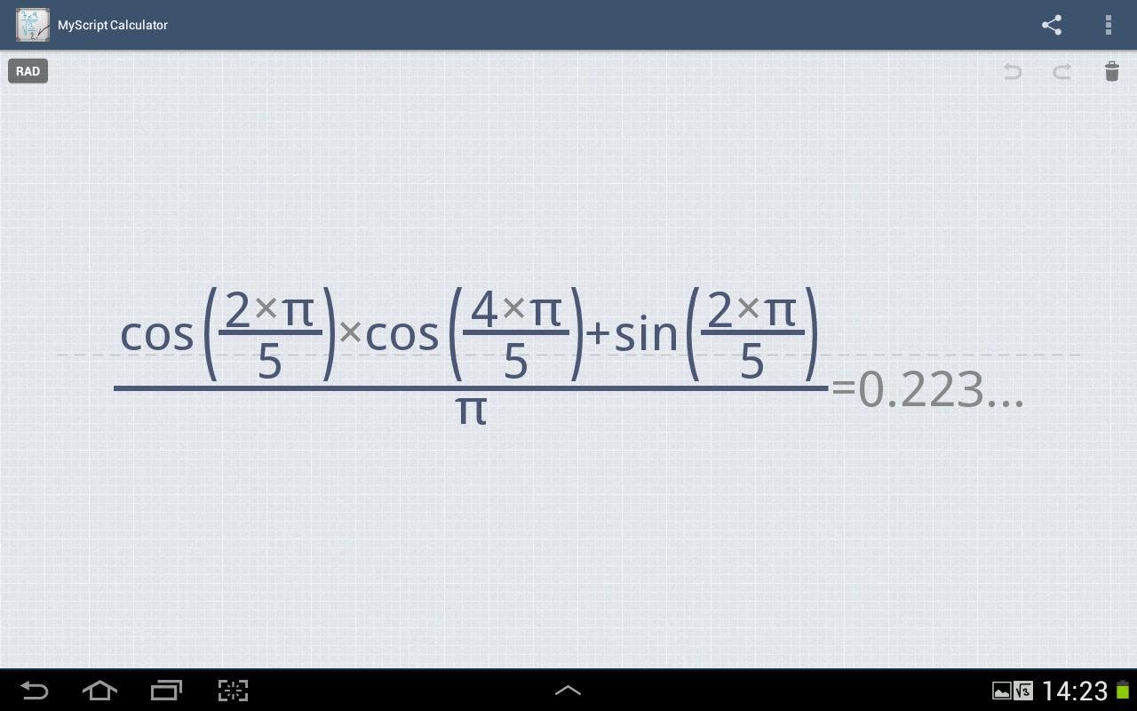 MyScript Calculator