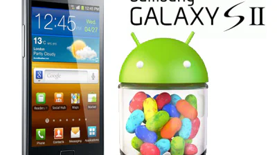 Android Jelly Bean-update Samsung Galaxy S2 in februari