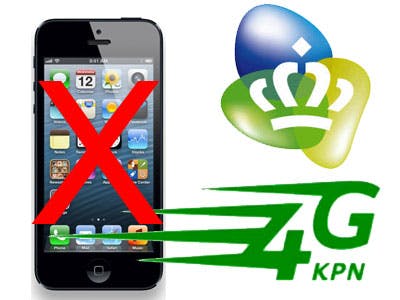 KPN 4G niet geschikt voor iPhone 5