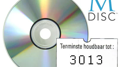 M-Disc maakt DVD die 1000 jaar houdbaar is