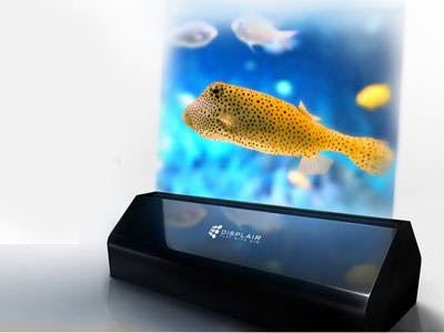 Touch Hologram getoond op CES 2013