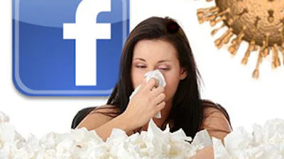 Facebook griep-app toont wie jou ziek maakt