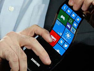 Samsung toont buigbaar Youm-scherm