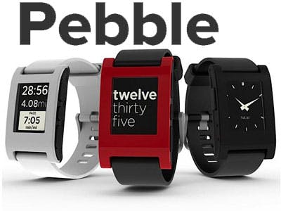 Pebble smartwatch vanaf 23 januari leverbaar