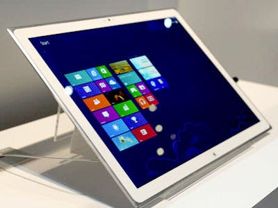 Panasonic 4K Windows 8 tablet