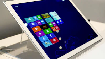 Panasonic 4K Windows 8 tablet