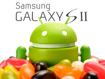 Android 4.1.2-update voor Samsung Galaxy S II